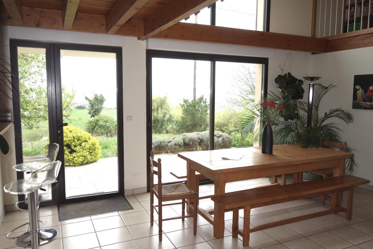 Maison Sur La Colline Cheminee Wifi Proche Thermes Aubin  Ngoại thất bức ảnh